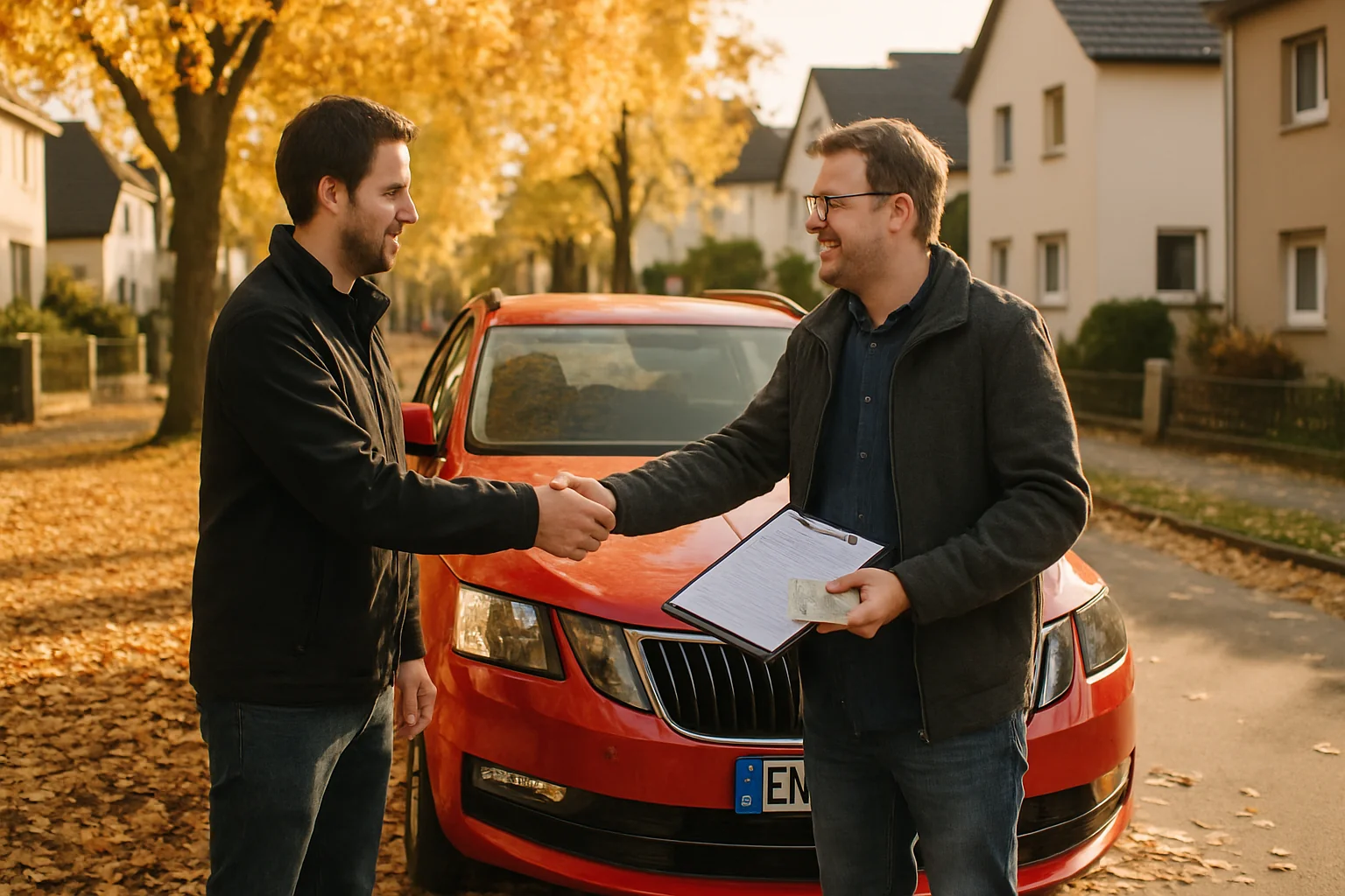 Auto verkaufen bar in Witten