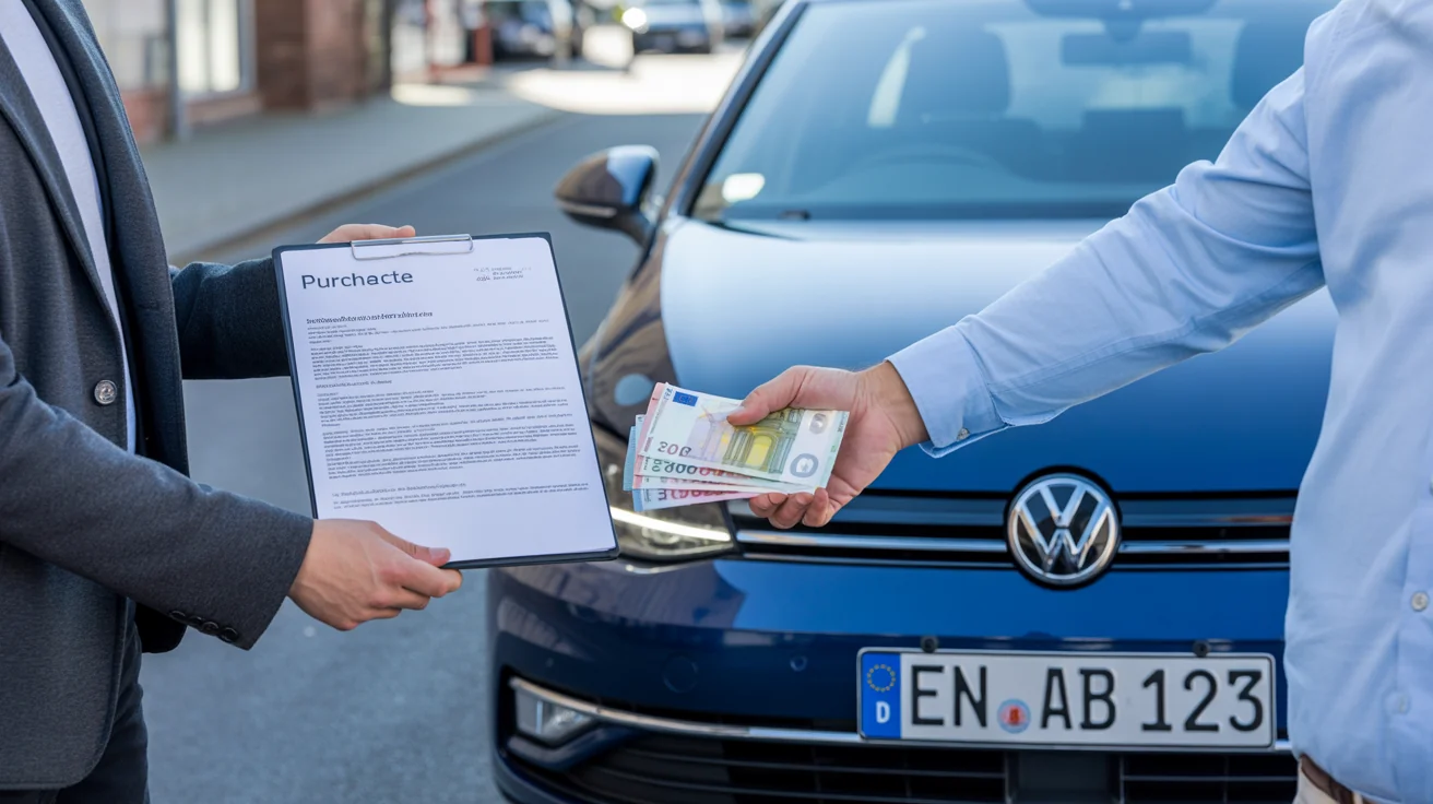 Auto verkaufen Hattingen Kaufvertrag