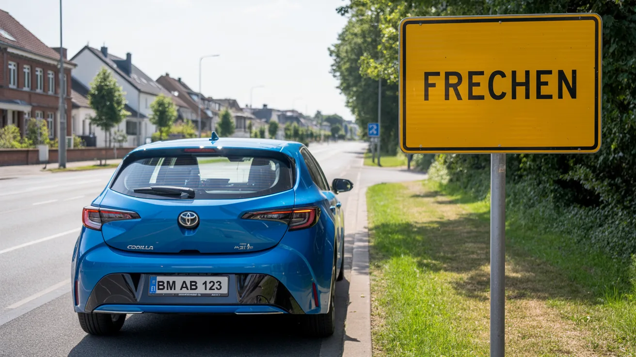 Auto verkaufen in Frechen – am Ortseingang