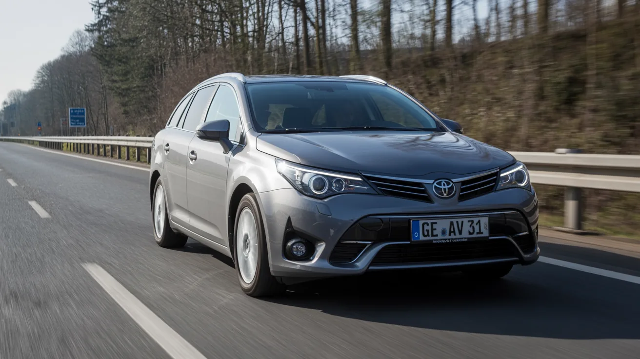 Toyota Avensis Diesel als Langstrecken-Vielfahrer auf der Autobahn