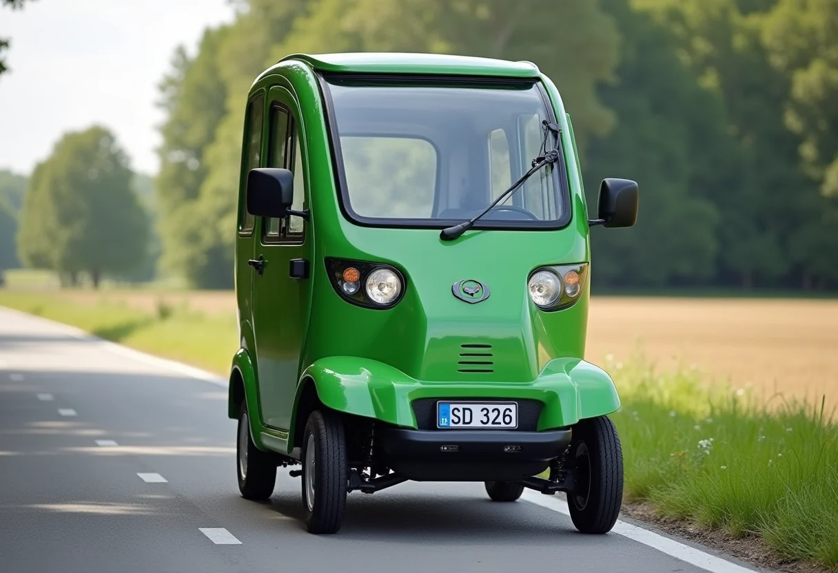 Elektromobil Kabine grün verkaufen