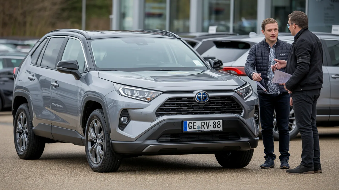 Toyota RAV4 wird an einen Haendler verkauft