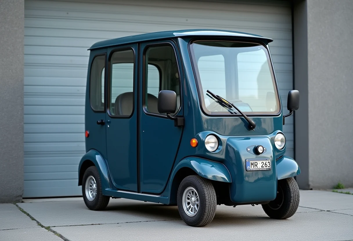 Seniorenmobil Kabine blau Ankauf