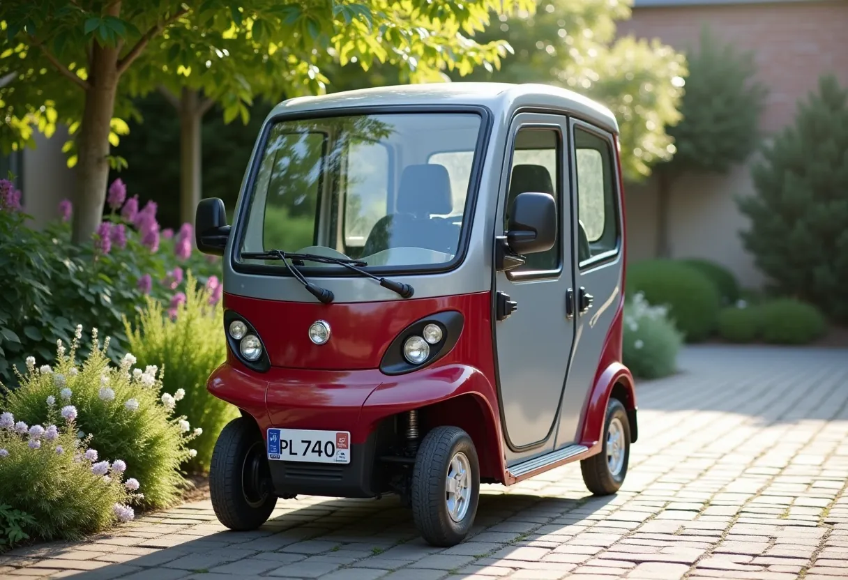 Seniorenmobil Kabine weinrot Ankauf