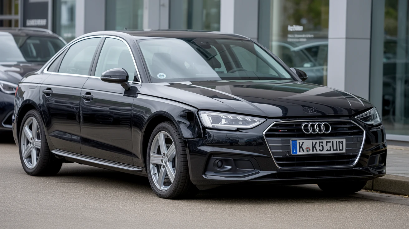 Unfall-Audi mit deutlich sichtbarem Unfallschaden – Ankauf bundesweit