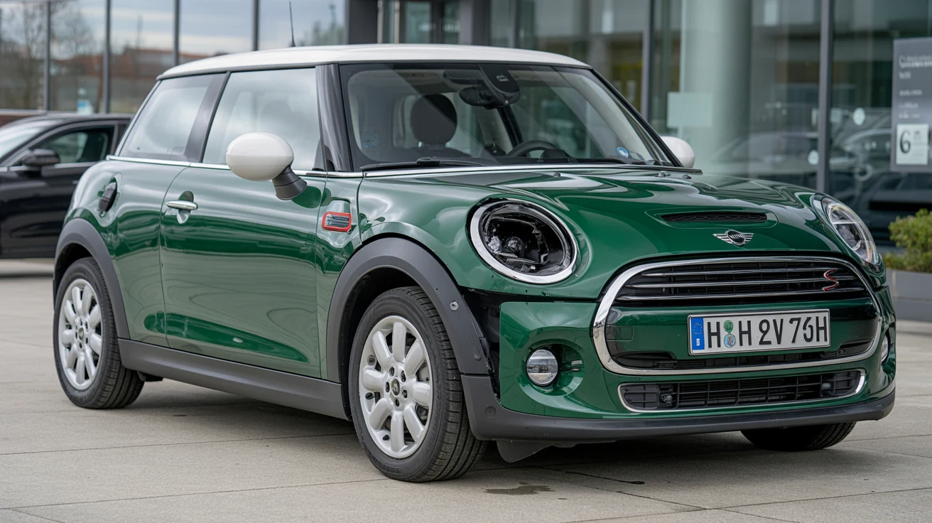 Unfall-MINI mit deutlich sichtbarem Unfallschaden – Ankauf bundesweit