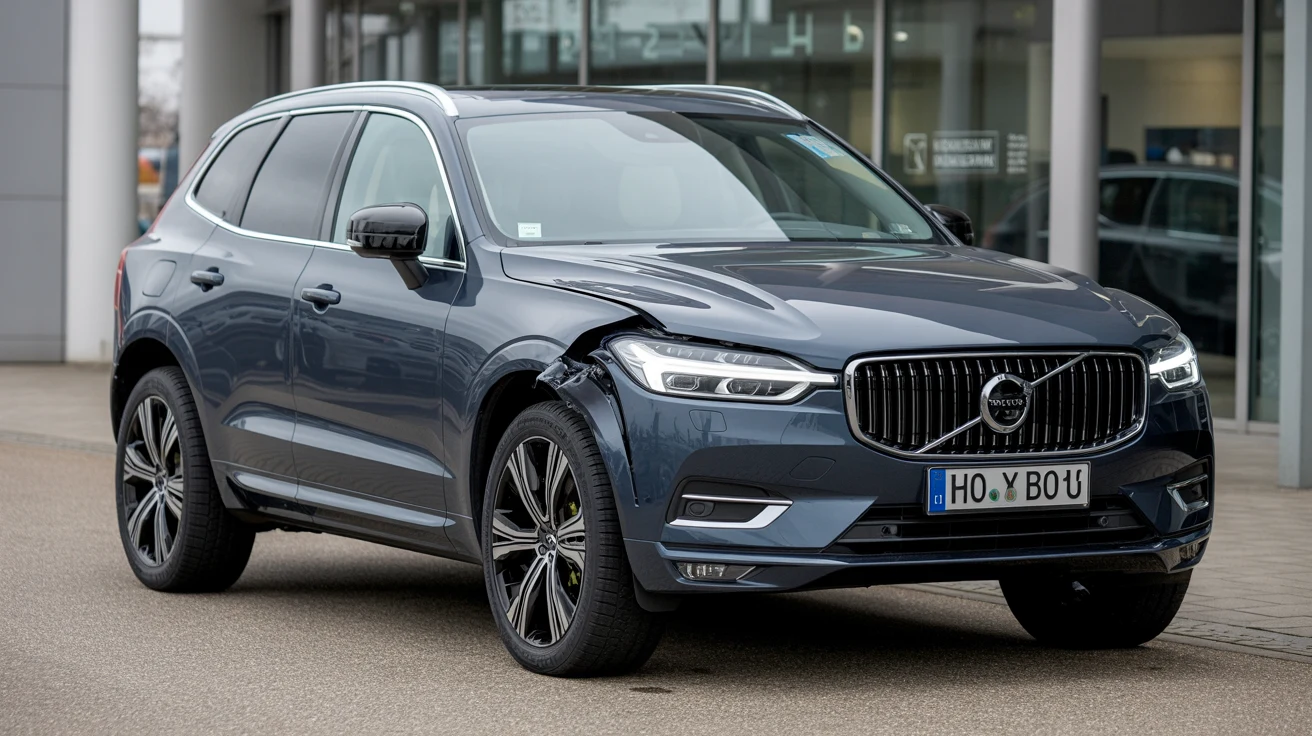 Unfall-Volvo mit deutlich sichtbarem Unfallschaden – Ankauf bundesweit