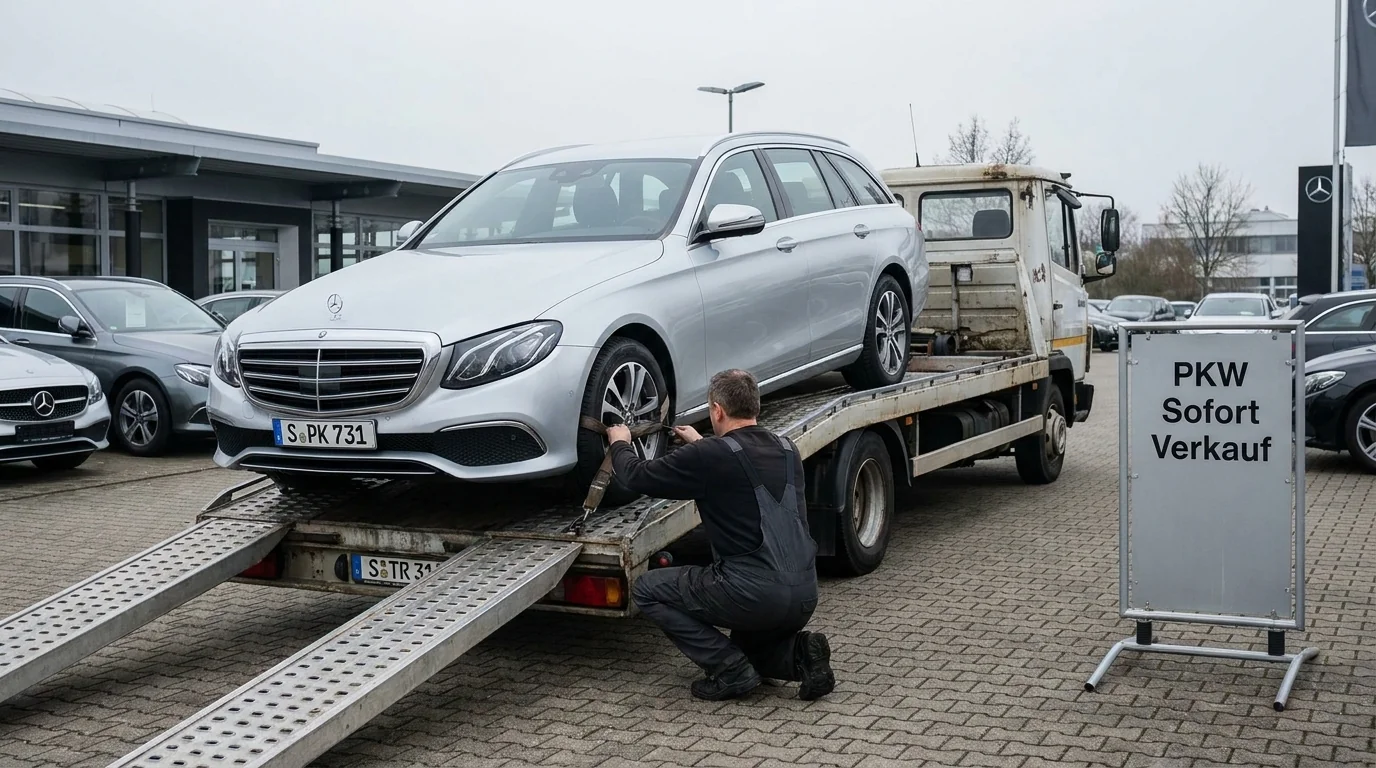 Auto abholen lassen Baden-Württemberg – kostenlose Abholung vor Ort