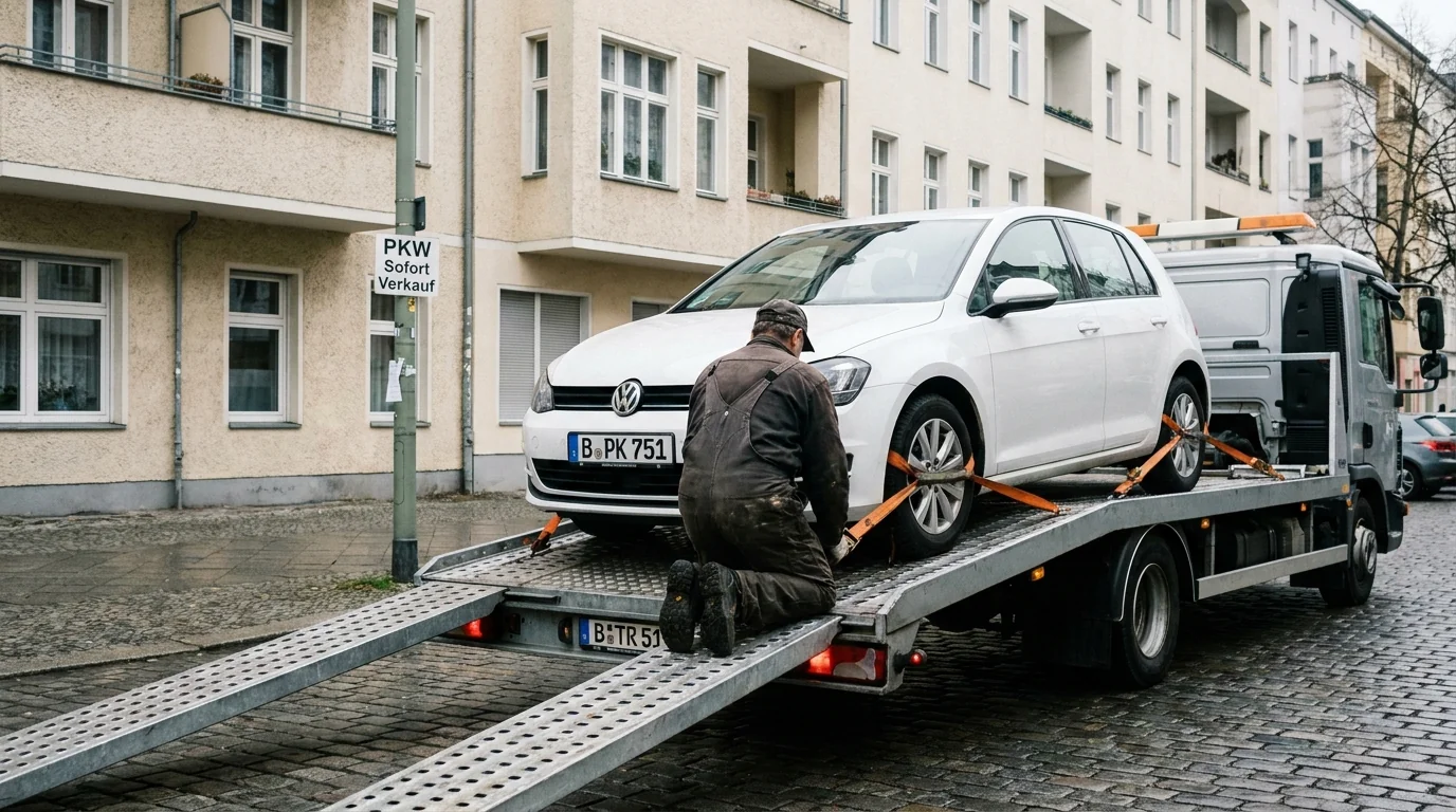 Auto abholen lassen Berlin – kostenlose Abholung vor Ort