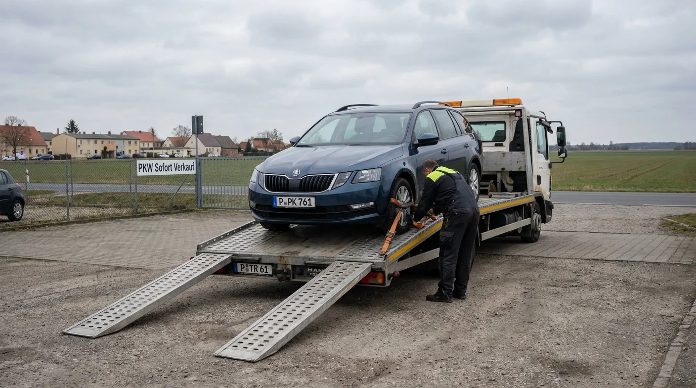 Auto abholen lassen Brandenburg – kostenlose Abholung vor Ort