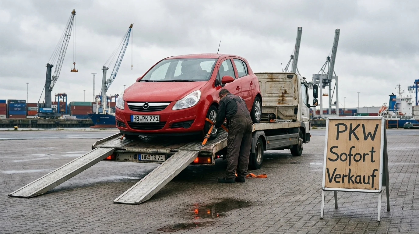 Auto abholen lassen Bremen – kostenlose Abholung vor Ort