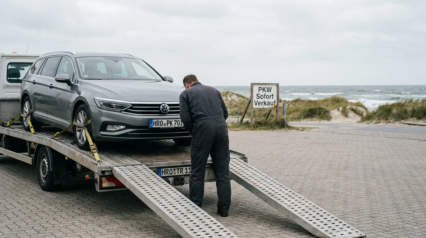Auto abholen lassen Mecklenburg-Vorpommern – kostenlose Abholung vor Ort