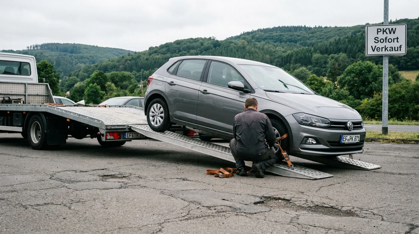 Auto abholen lassen Thüringen – kostenlose Abholung vor Ort