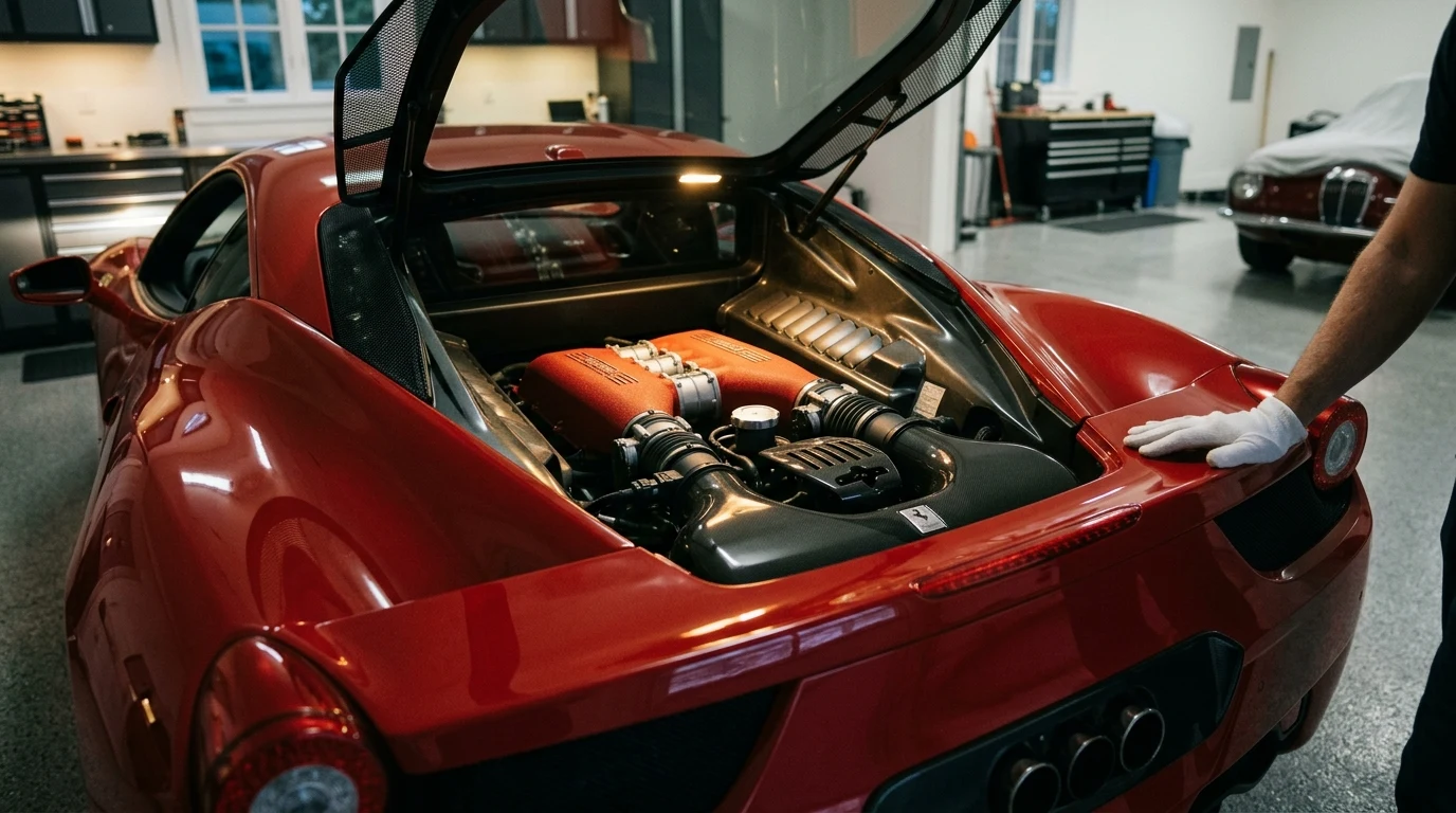 Ferrari mit Motorschaden verkaufen – Bewertung von Triebwerk und Substanzwert