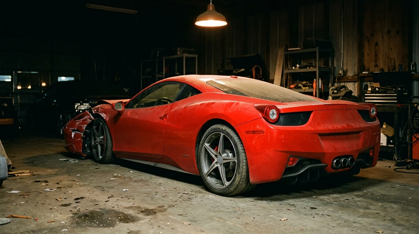 Ferrari als Unfallwagen verkaufen – Ankauf auch mit Totalschaden