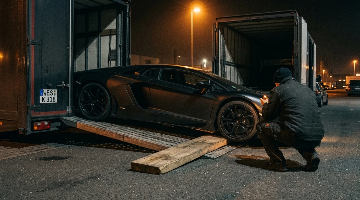 Lamborghini-Ankauf mit diskreter Abholung per Transporter