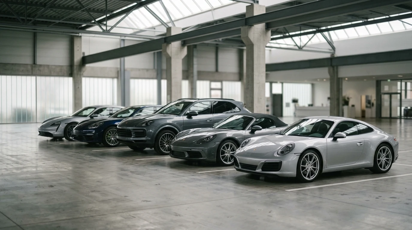 Porsche-Ankauf für alle Modelle – 911, Boxster, Cayman, Cayenne, Macan, Panamera, Taycan