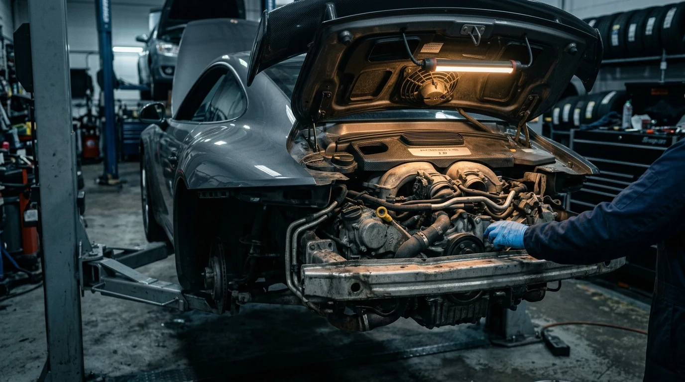 Porsche mit Motorschaden verkaufen – Bewertung vom Spezialisten