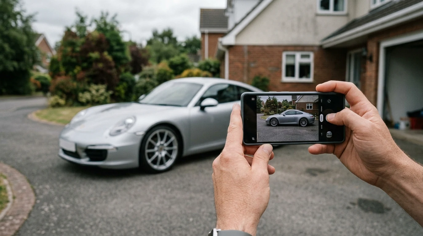 Porsche verkaufen Schritt 1 – Anfrage per Formular oder WhatsApp
