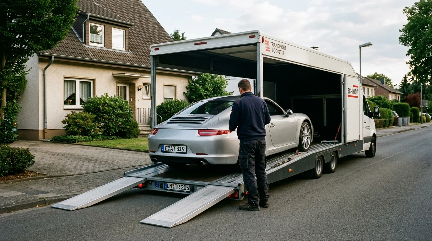 Porsche verkaufen Schritt 3 – kostenlose Abholung bundesweit